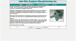 Desktop Screenshot of inter-mec.com
